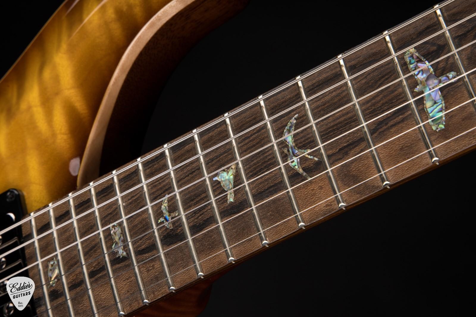 2024 – PRS Eddie’s Guitars Wood Library Custom 24 Semi-Hollow Korina/Ziricote –