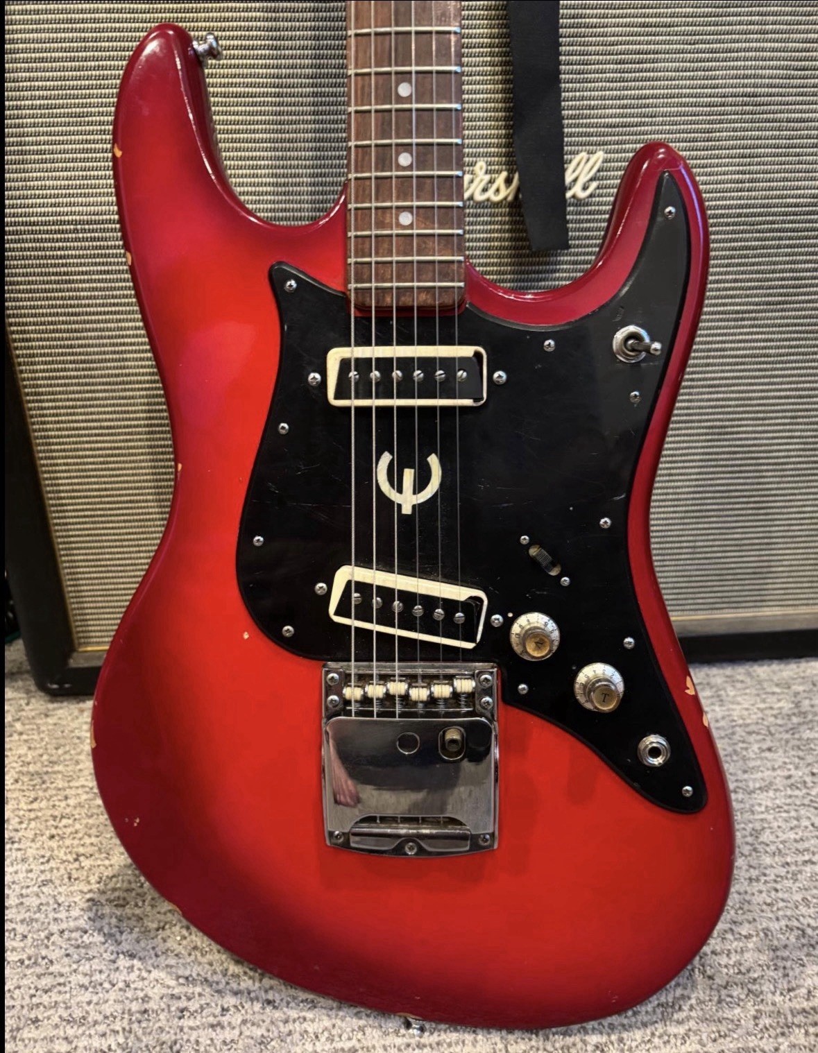 1970’s EPIPHONE ET-270 Guitar (no case) (neck will be removed to ship safely)