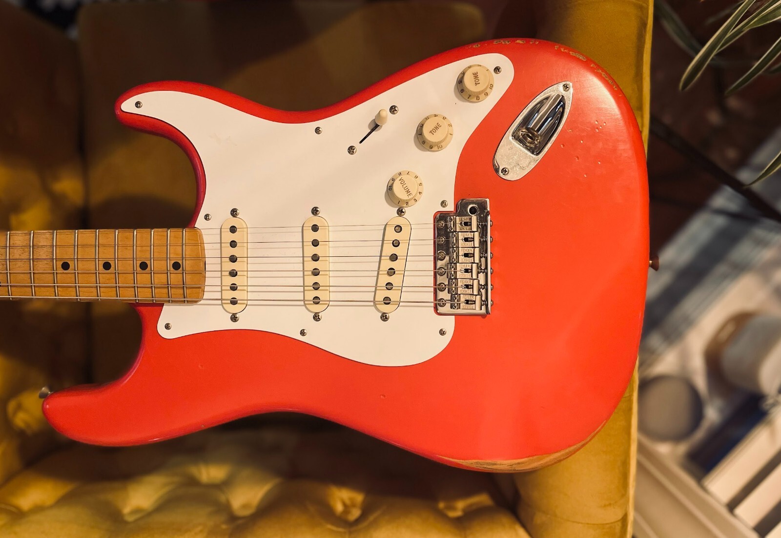 Fender Stratocaster Vintera 50’s Road Worn – Fiesta Red