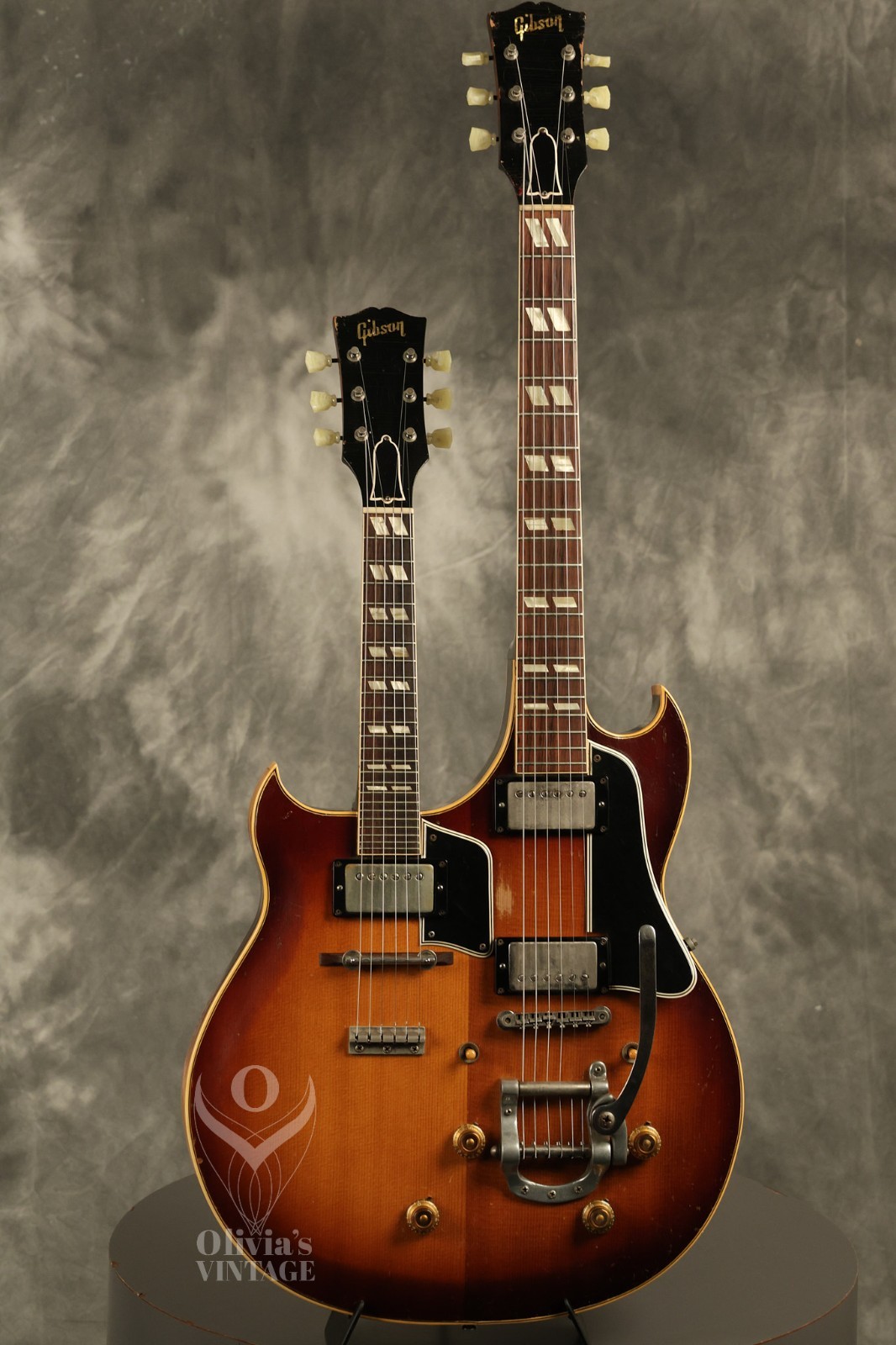 1959 Gibson Double Mandolin EMS-1235 Doubleneck w/factory Bigsby Sunburst