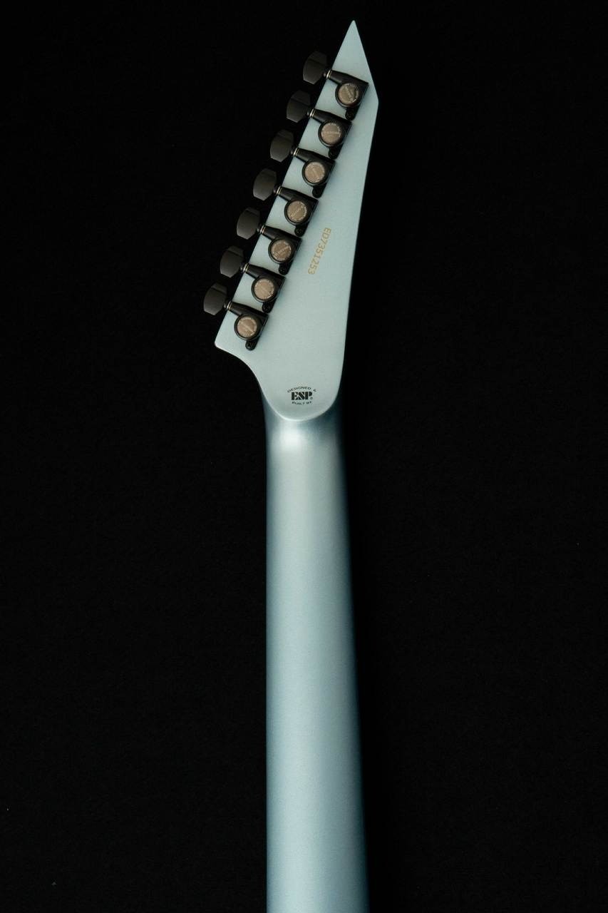 EDWARDS E-M-II-7 Ice Blue Metallic Electric Guitar From Japan