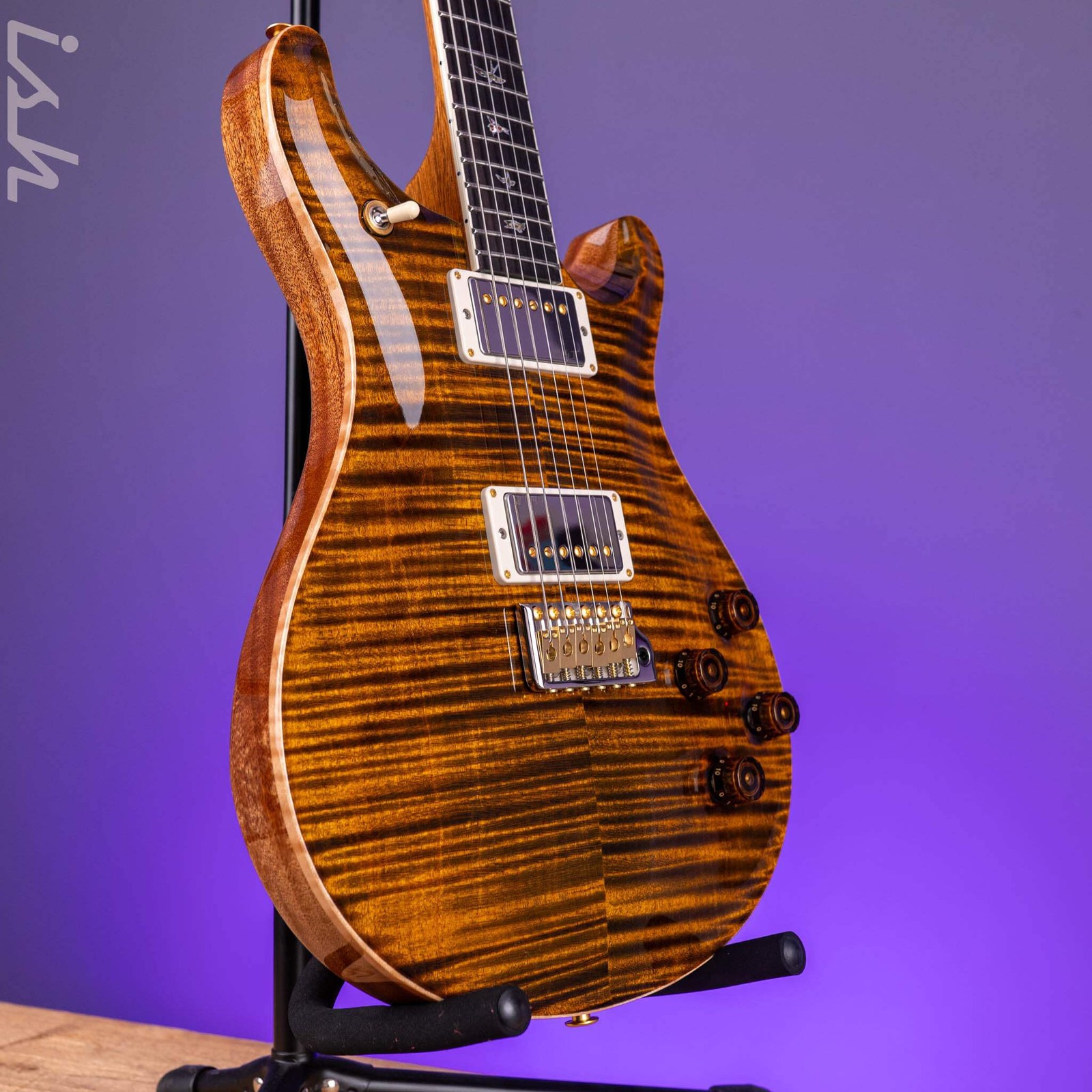 PRS Wood Library McCarty 594 Tremolo 10-Top Tiger Eye
