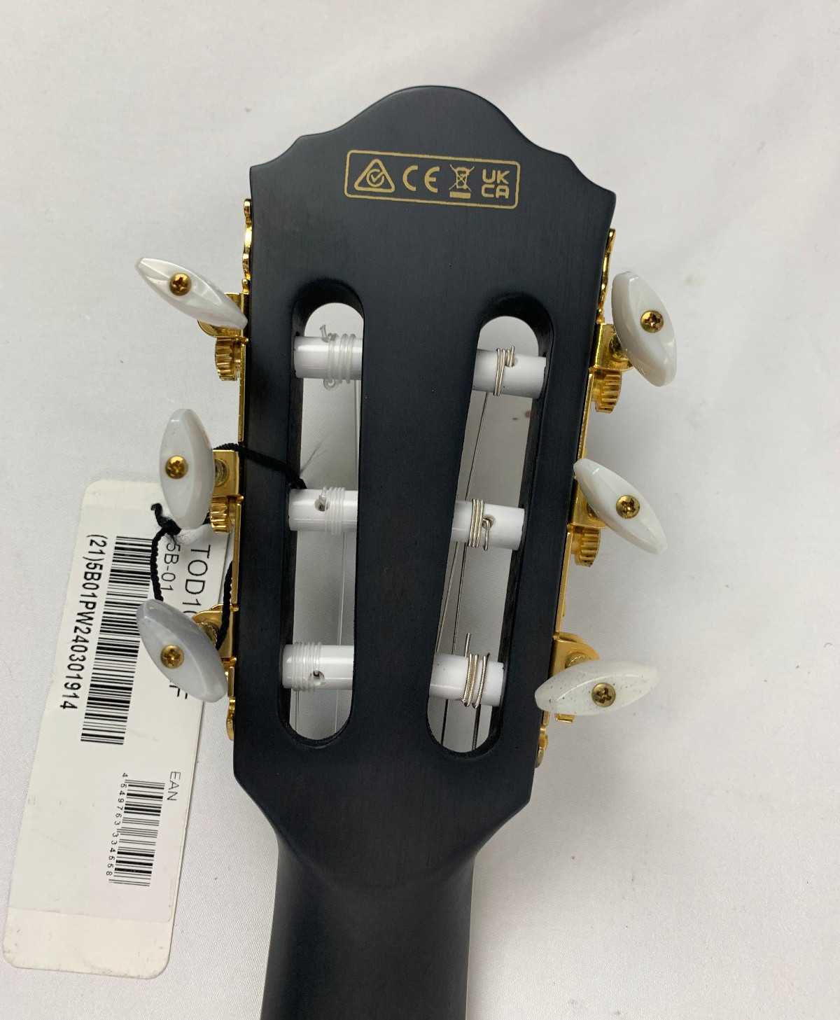 Ibanez TOD10N Tim Henson Nylon Transparent Black Flat TOD-10 N TKF – B-Stock