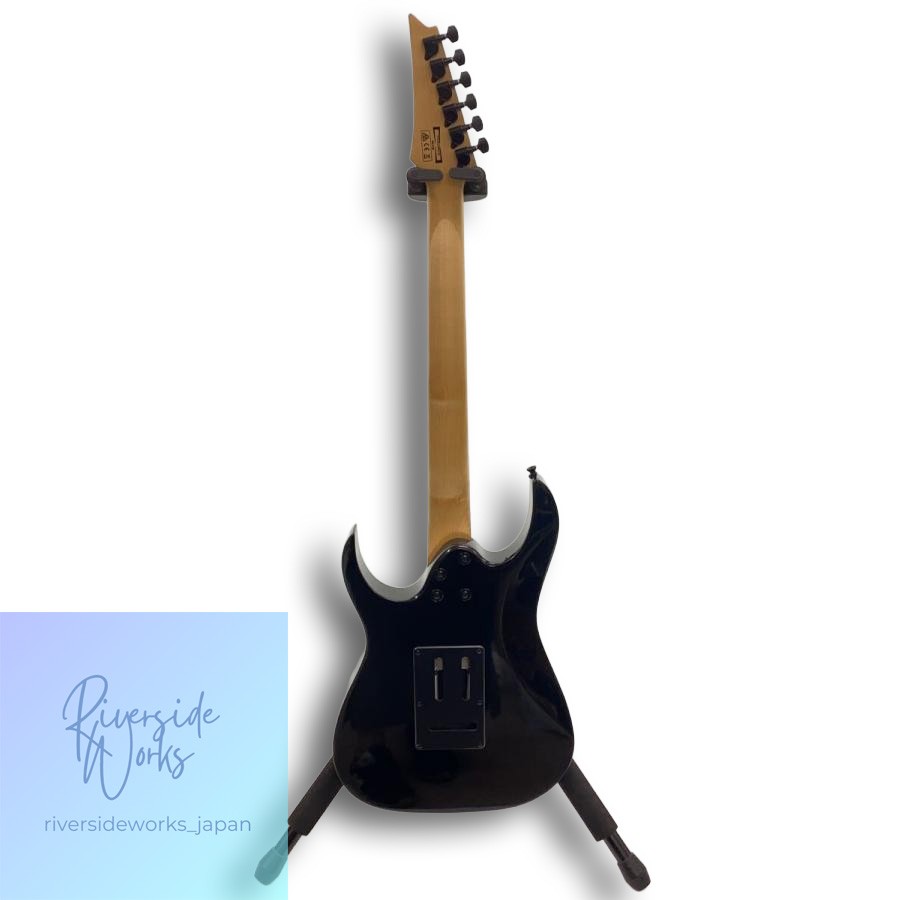 Ibanez Electric Guitar Strat Type Black HSH RGV250 Soft Case