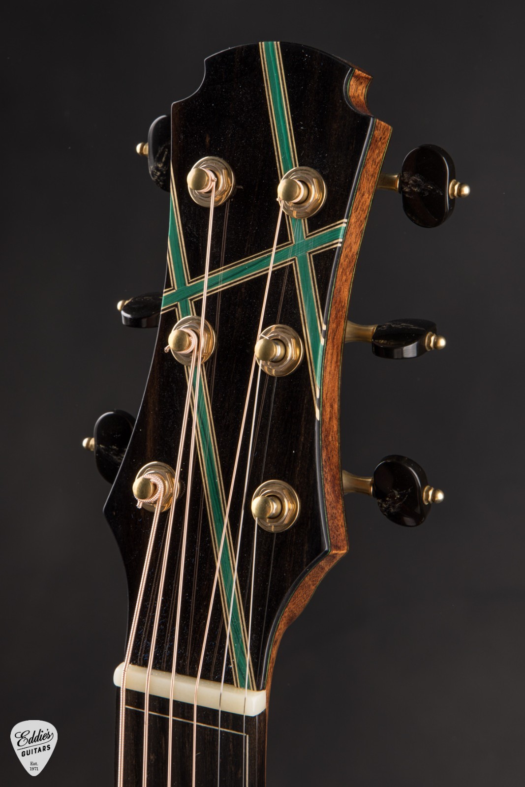 Hozen Gold Label Deep OM – Golden Adirondack Spruce & Honduran Mahogany