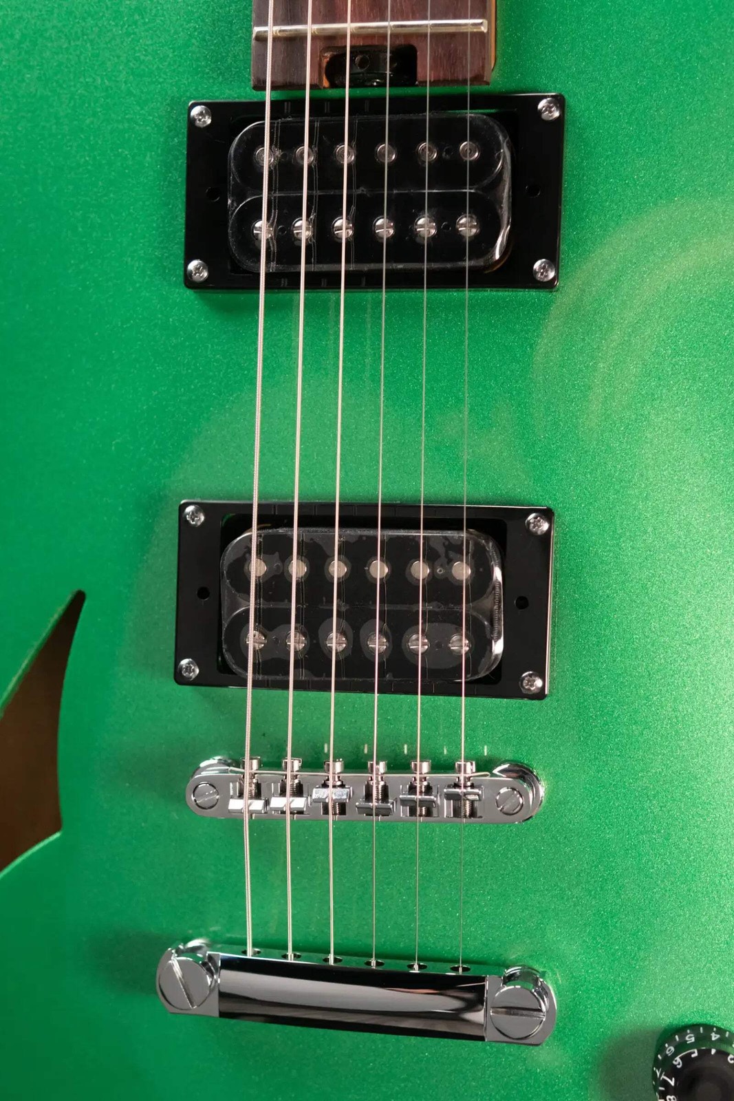 EVH SA-126 Standard Semi-Hollowbody Electric Guitar – Pelham Green