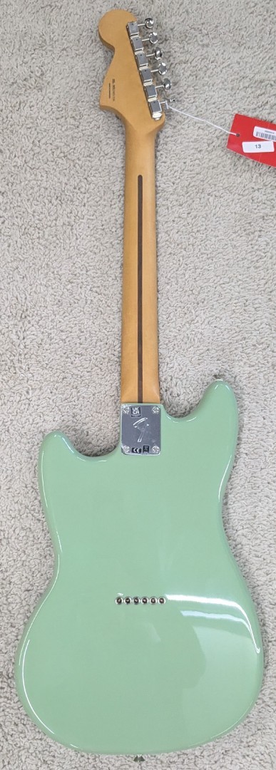 Fender Player II Mustang Electric guitar, Rosewood Fingerboard, Birch Green -MIM