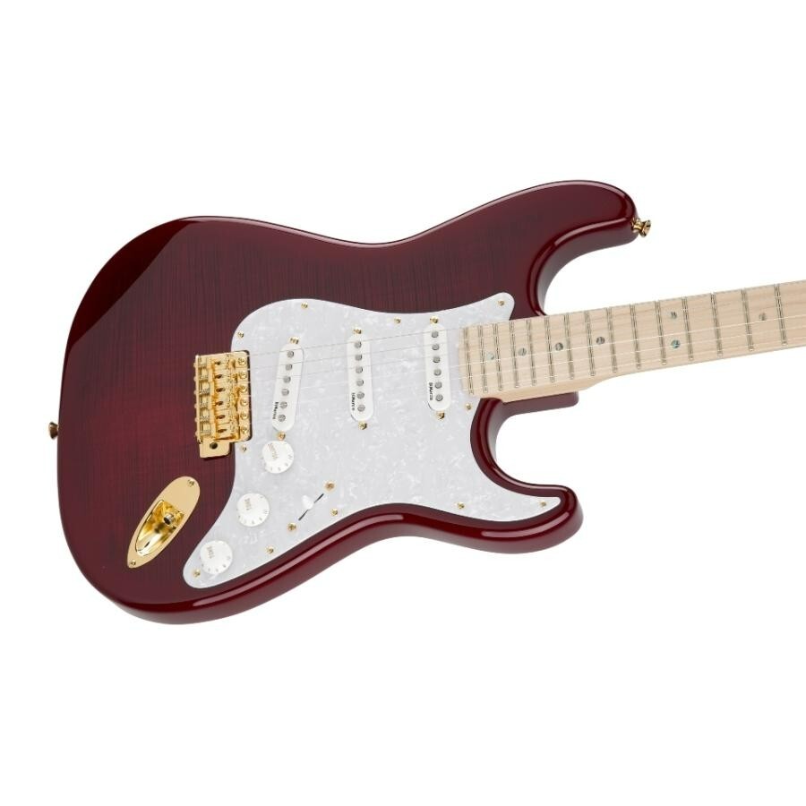 Fender Made in Japan Exclusive Richie Kotzen Stratocaster Transparent Red Burst