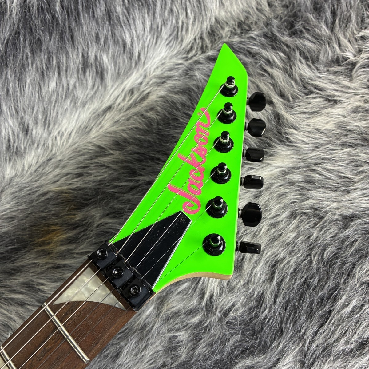 Jackson X Series Dinky DK3XR HSS Neon Green Electric Guitar