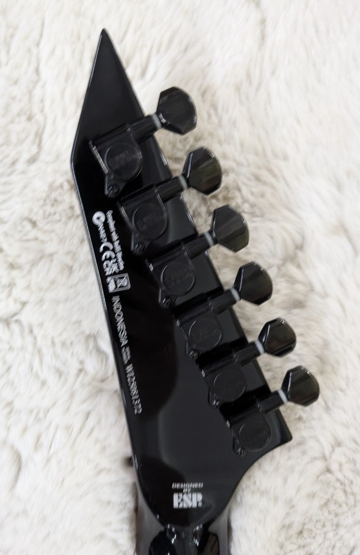 ESP LTD Gary Holt GH-SV-200 Signature Electric Guitar – Black, Rosewood board