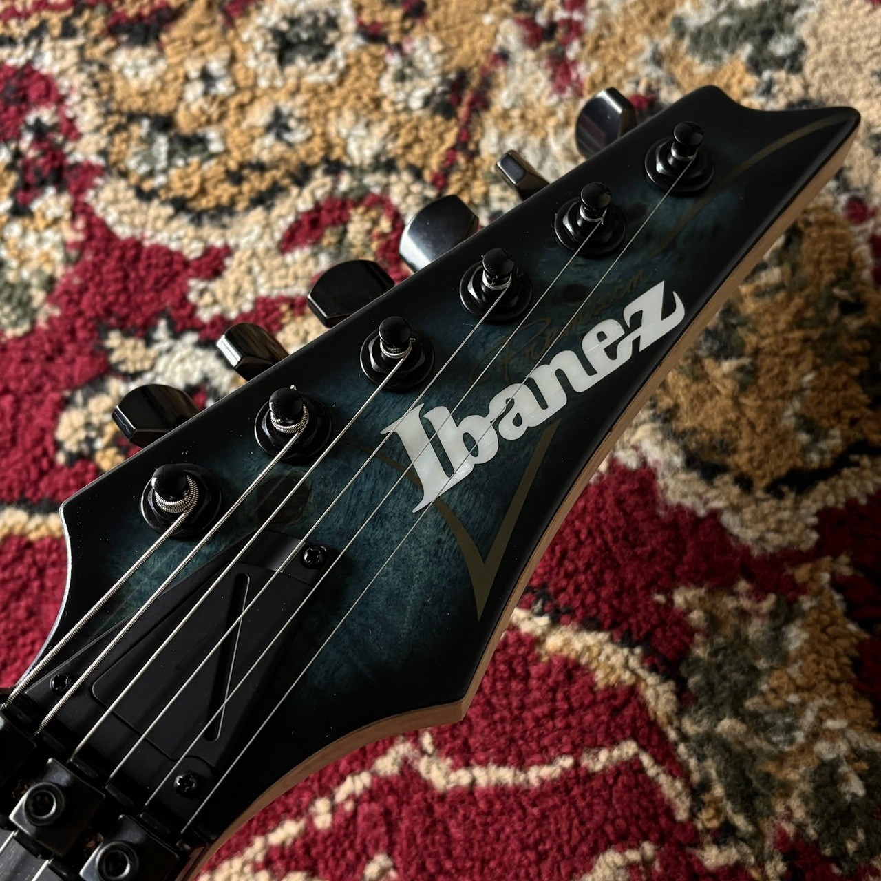 Ibanez RGA20P1PB Premium Multi-Laminate Top Electric Guitar