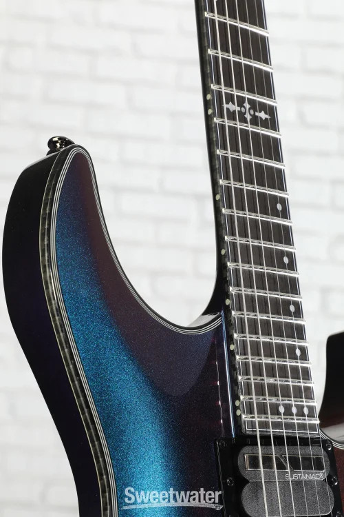 Schecter Hellraiser Hybrid C-1 FR-S Electric Guitar – Ultra Violet