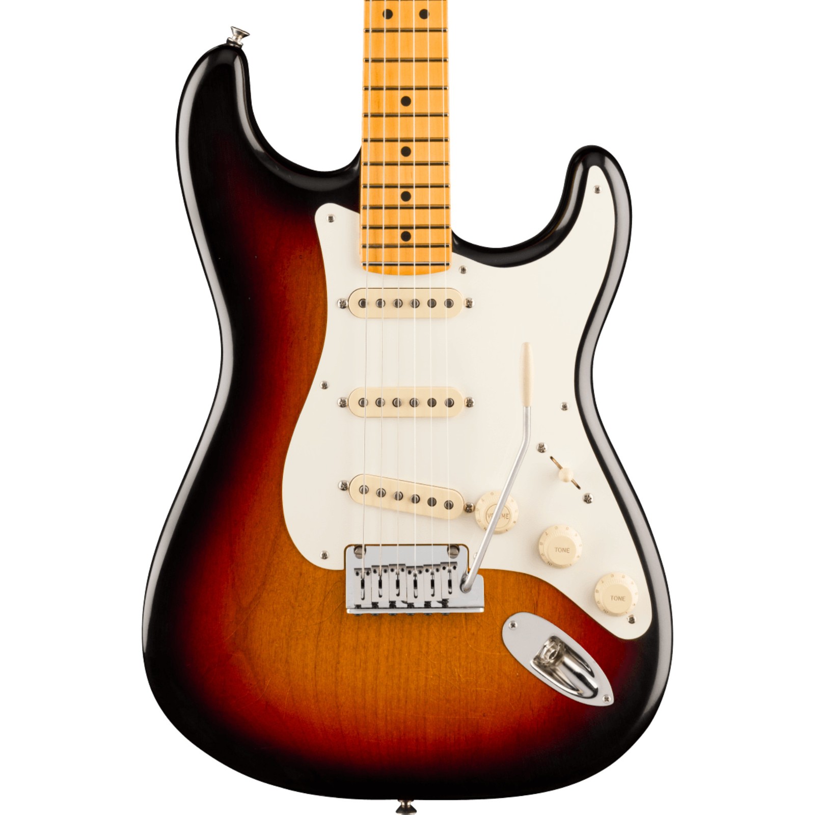 Fender American Ultra Luxe Vintage ’50s Strat E/G, Maple FB, 3-Color Sunburst