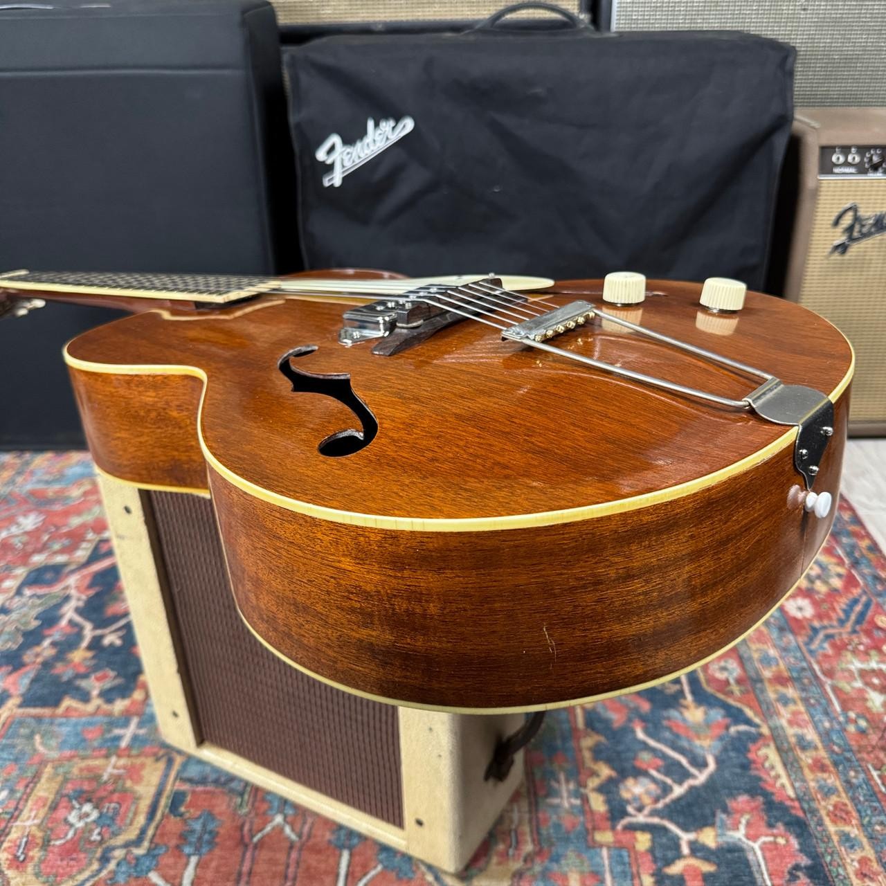 *Video* 1960’s Kay N-1 Hollowbody w/Fralin P-90 Mahogany