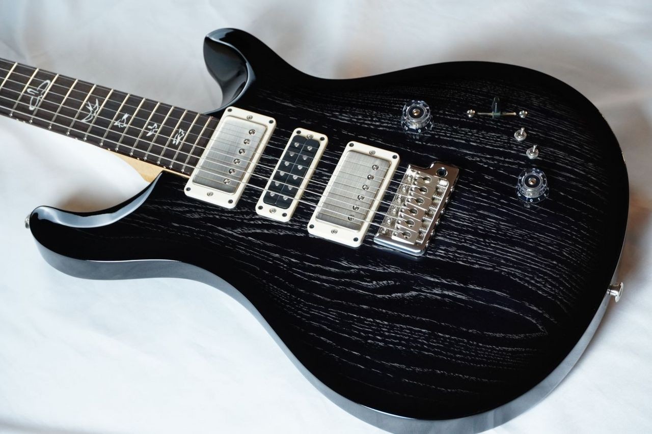 PRS Swamp Ash Special Electric Guitar Black Doghair Smokeburst 3.4kg Used