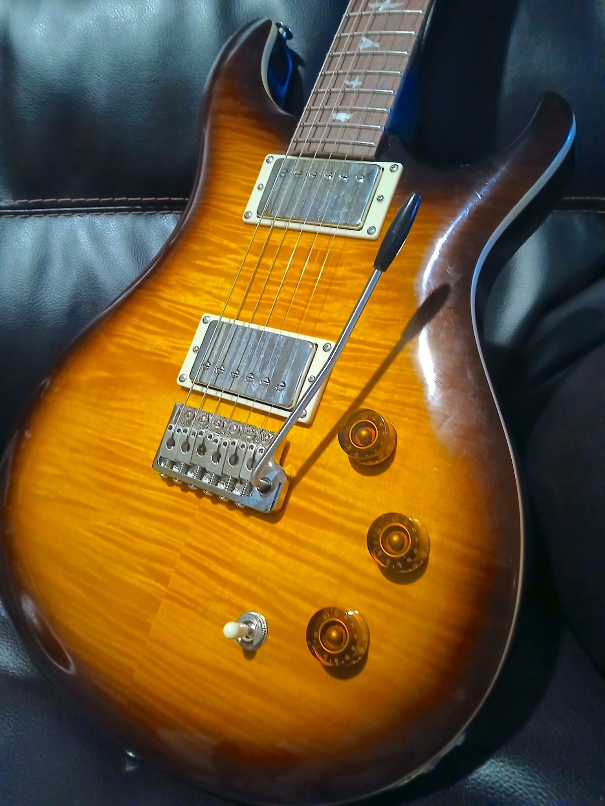 PRS SE DGT David Grissom Solidbody Electric Guitar – McCarty Tobacco Sunburst
