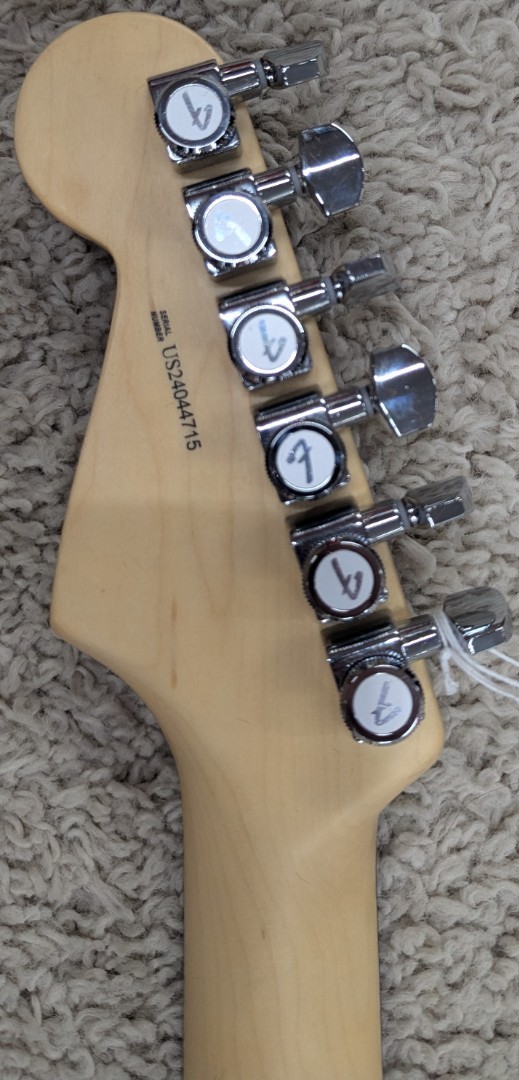 Fender Jeff Beck Stratocaster Guitar, Rosewood Fretboard, Surf Green with Case