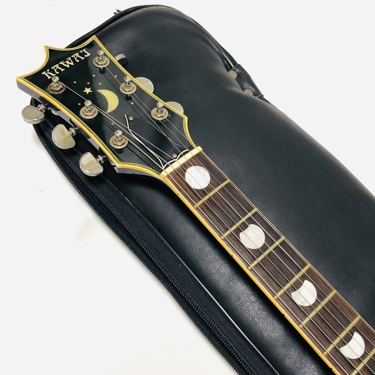 Electric Guitar Kawai MS-1000 1980 Blue Cosmo Moonsault Japan