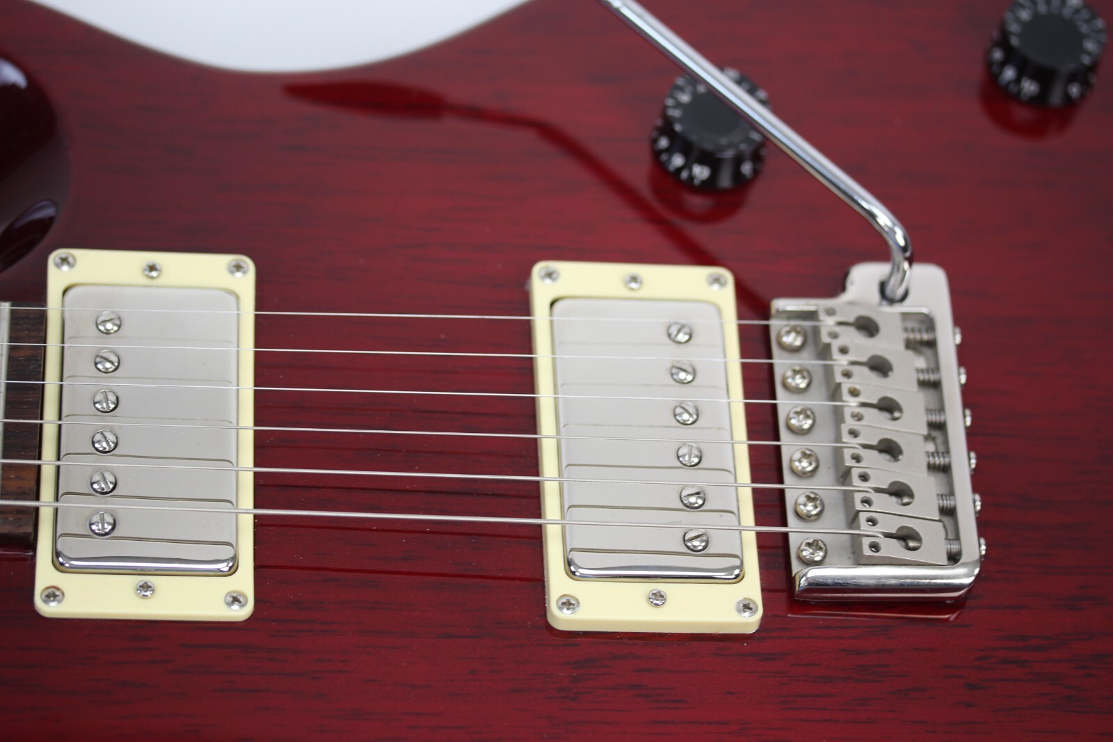 PRS SE Santana Signature 2001 MIK HH Scarlet Red Carlos Paul Reed Smith Guitar