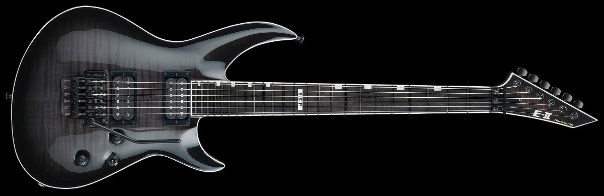 ESP E-II Horizon-III FR Electric Guitar – See Through Black Sunburst