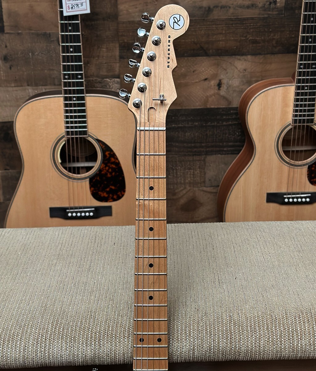 Reverend Charger HB Midnight Black Electric Guitar