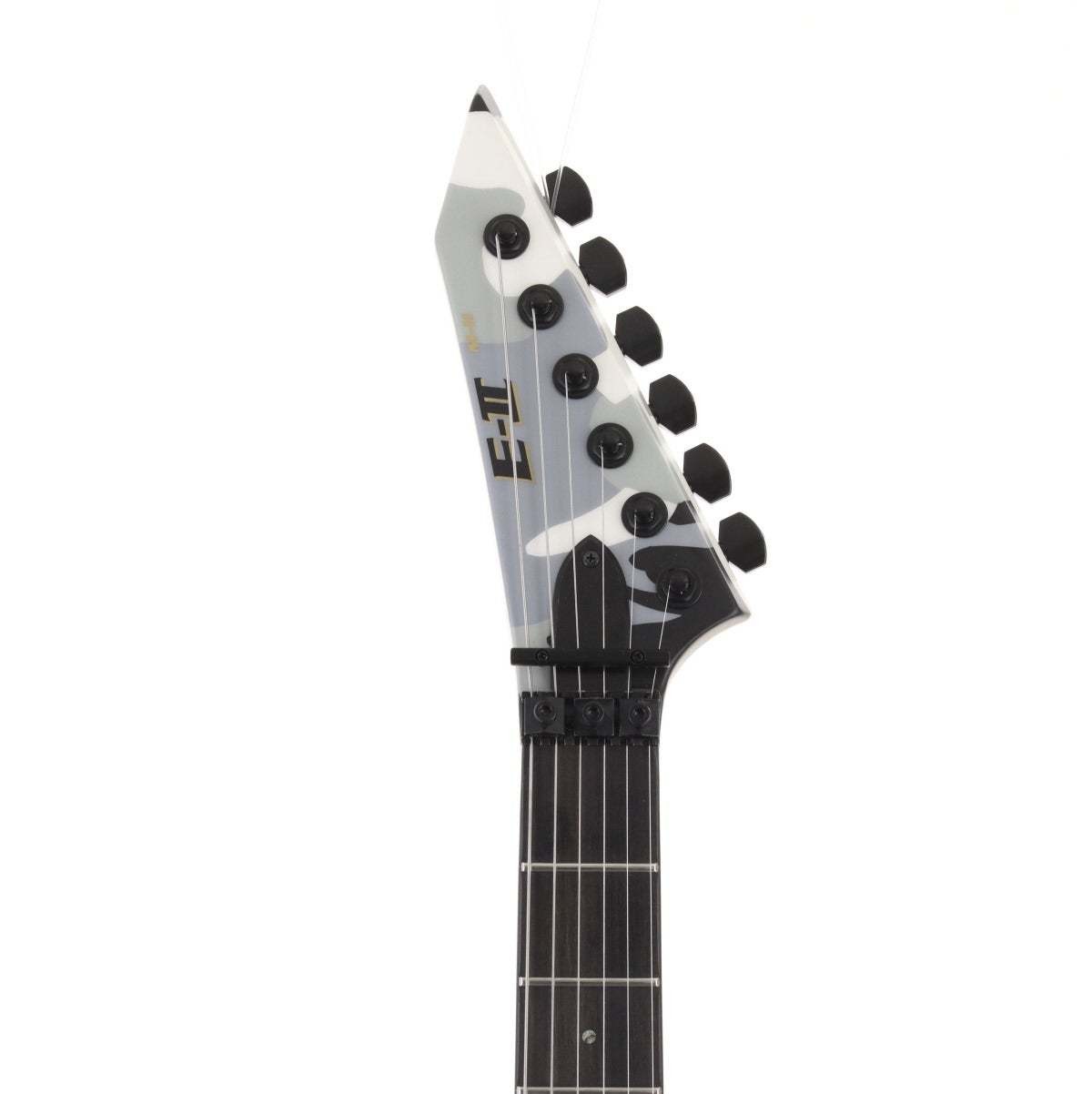 ESP E-II M-II Neck Thru Urban Camo EMG 81 Floyd Rose Japan Used