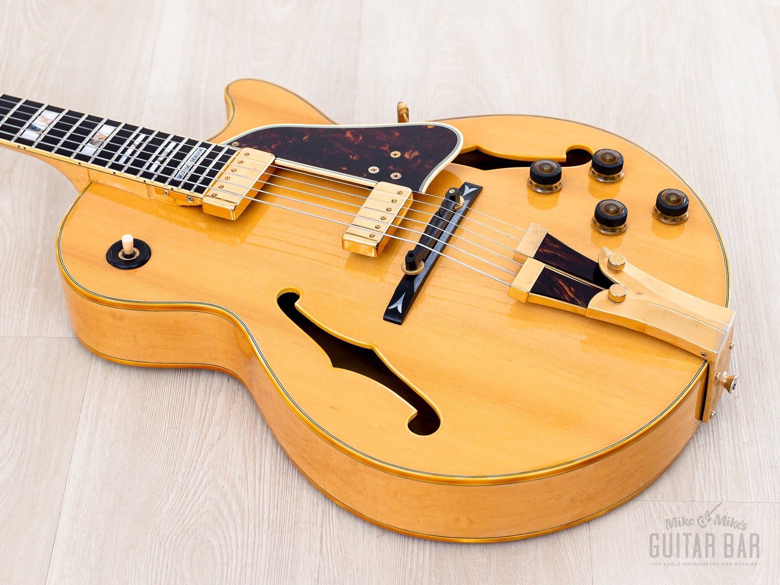1980 Ibanez George Benson Signature GB10 Archtop Electric Guitar, Japan Fujigen