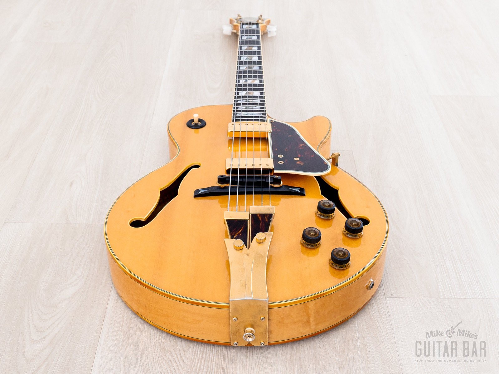 1980 Ibanez George Benson Signature GB10 Archtop Electric Guitar, Japan Fujigen