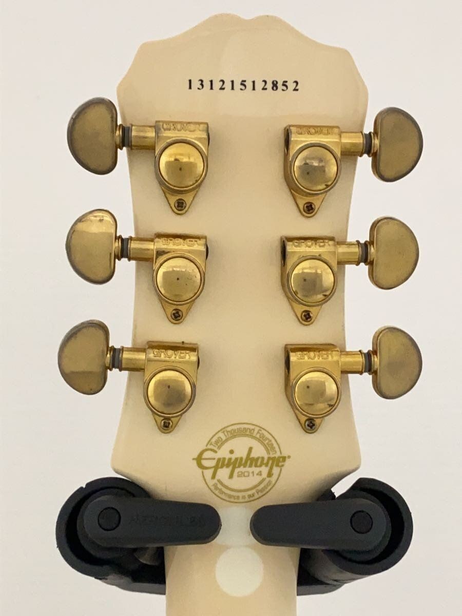 Epiphone Electric Guitar LP CTM Pro 2014 Les Paul Type White HH Used
