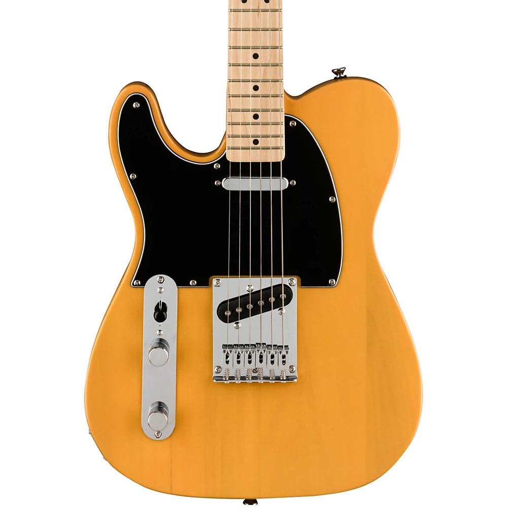 Squier Affinity Telecaster Maple FB Left-Handed Guitar Butterscotch Blonde