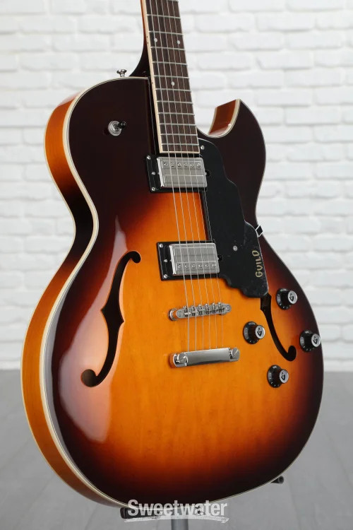 Guild Starfire I SC Semi-Hollow Electric Guitar – Antique Burst
