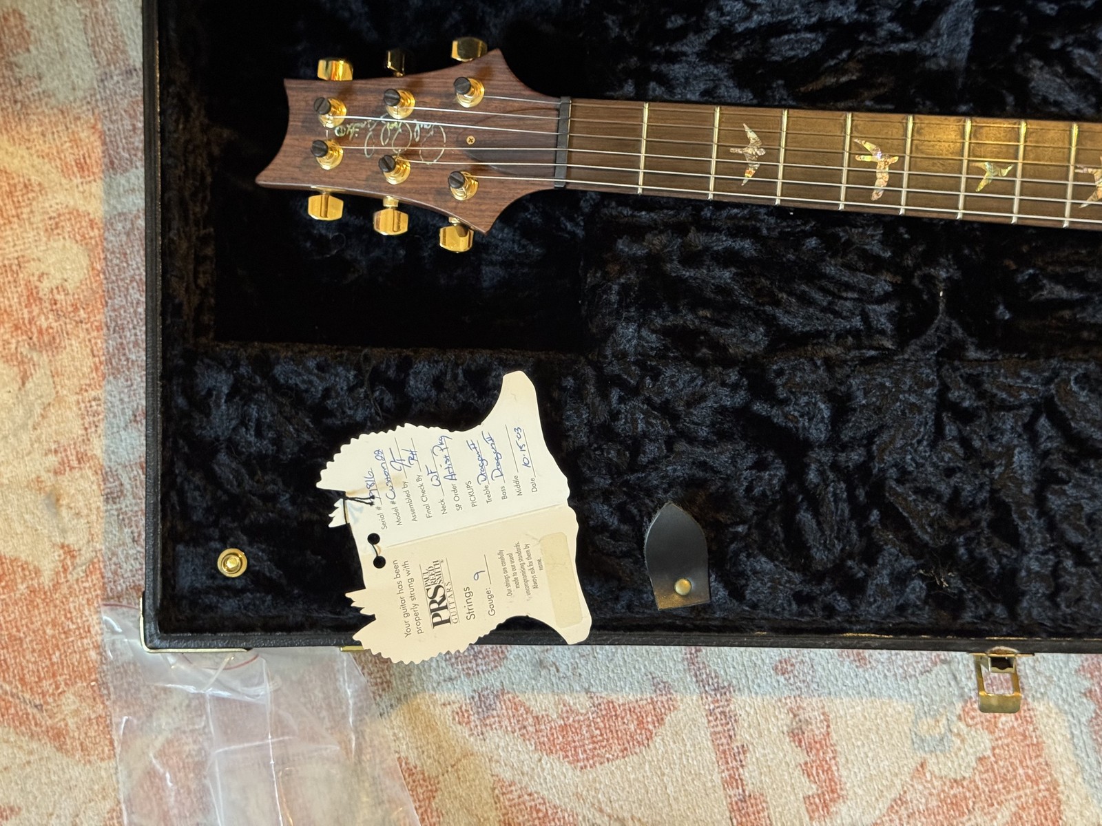Perfect Top! 2003 PRS Artist Custom 22 – Amber