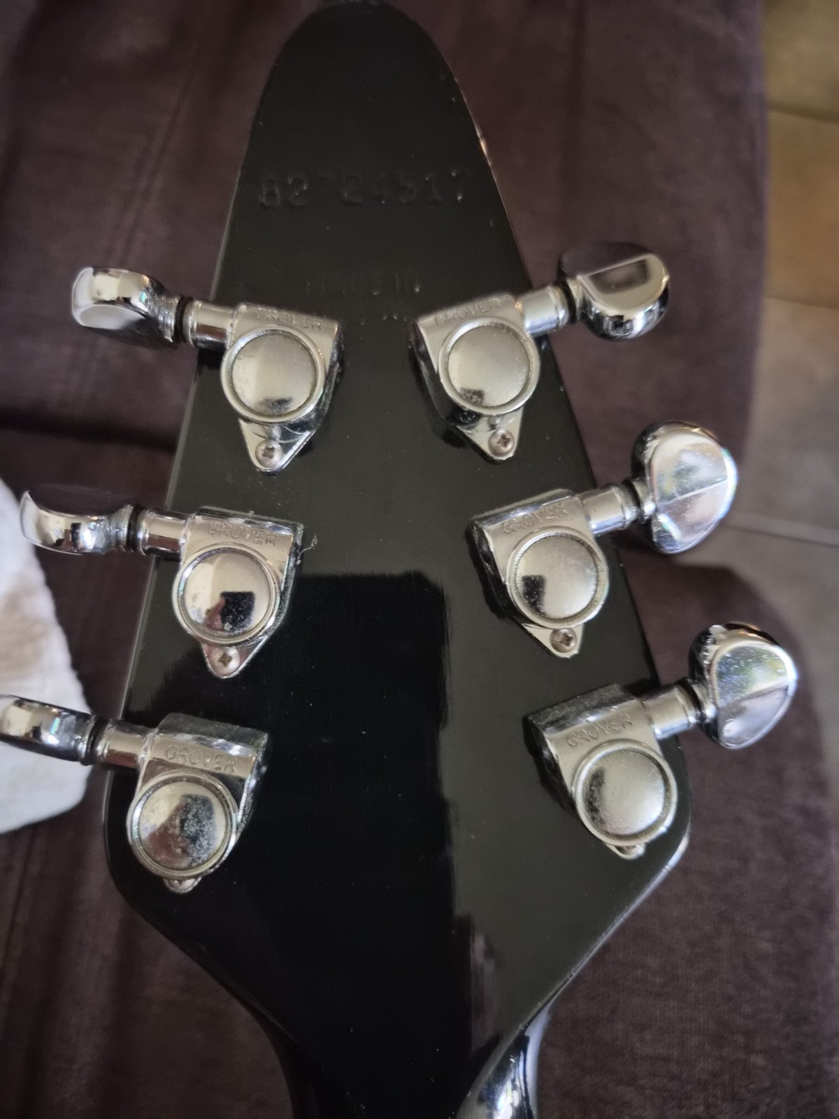 1984 Gibson Flying V with Kahler/ Gibson Super Tune – Ebony