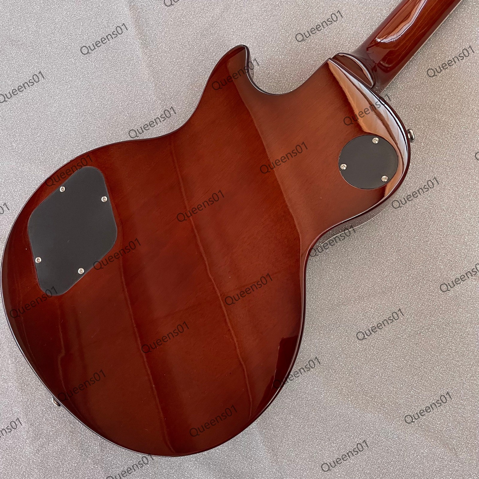 Electric Guitar Stainless Steel Rounded Fret Edge Bone NutSparkle Glod US Stock