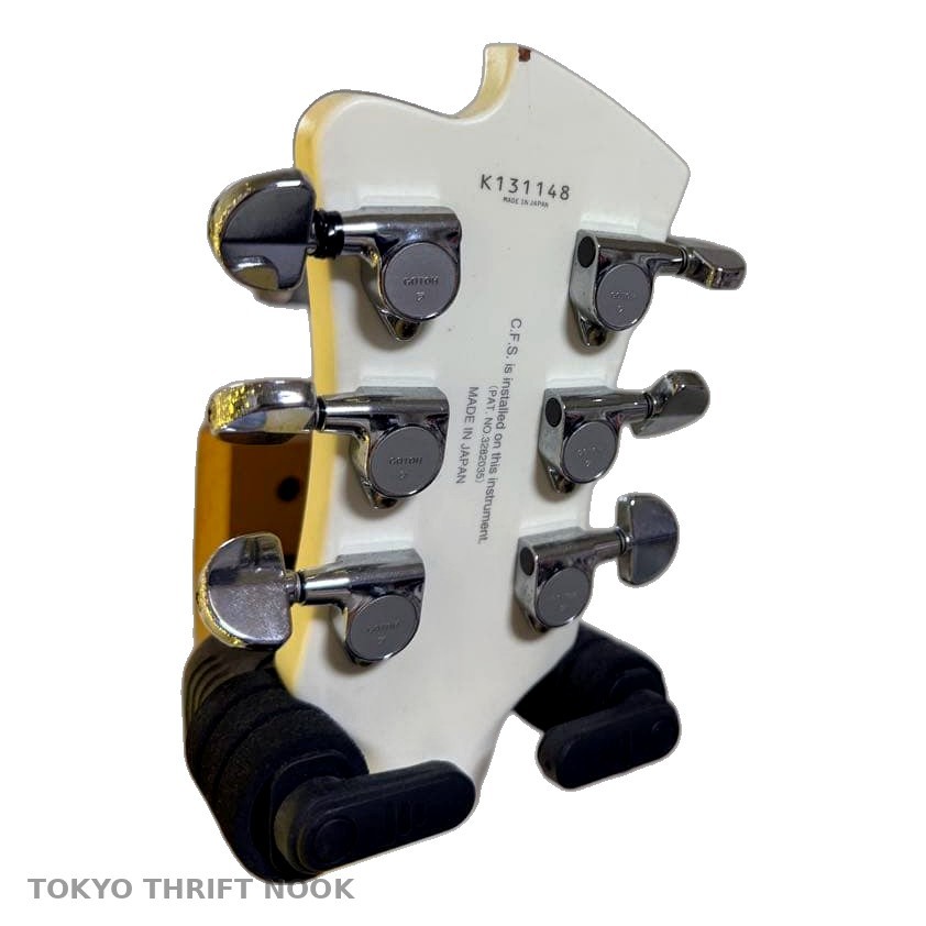 [MIJ] FGN Fujigen Expert FL Electric Guitar White Circle Fretting Japan w/ Case