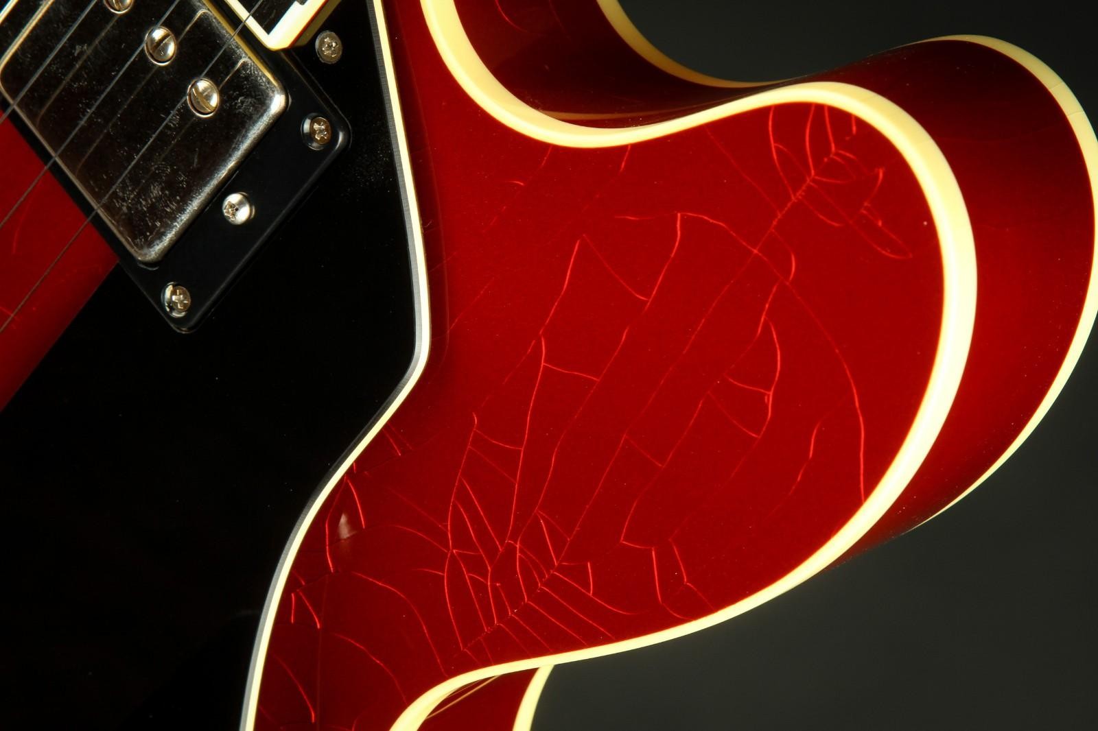 2023 – Collings I-35 LC Aged Custom Inlay Bigsby – Candy Apple Red (Pre-Owned)