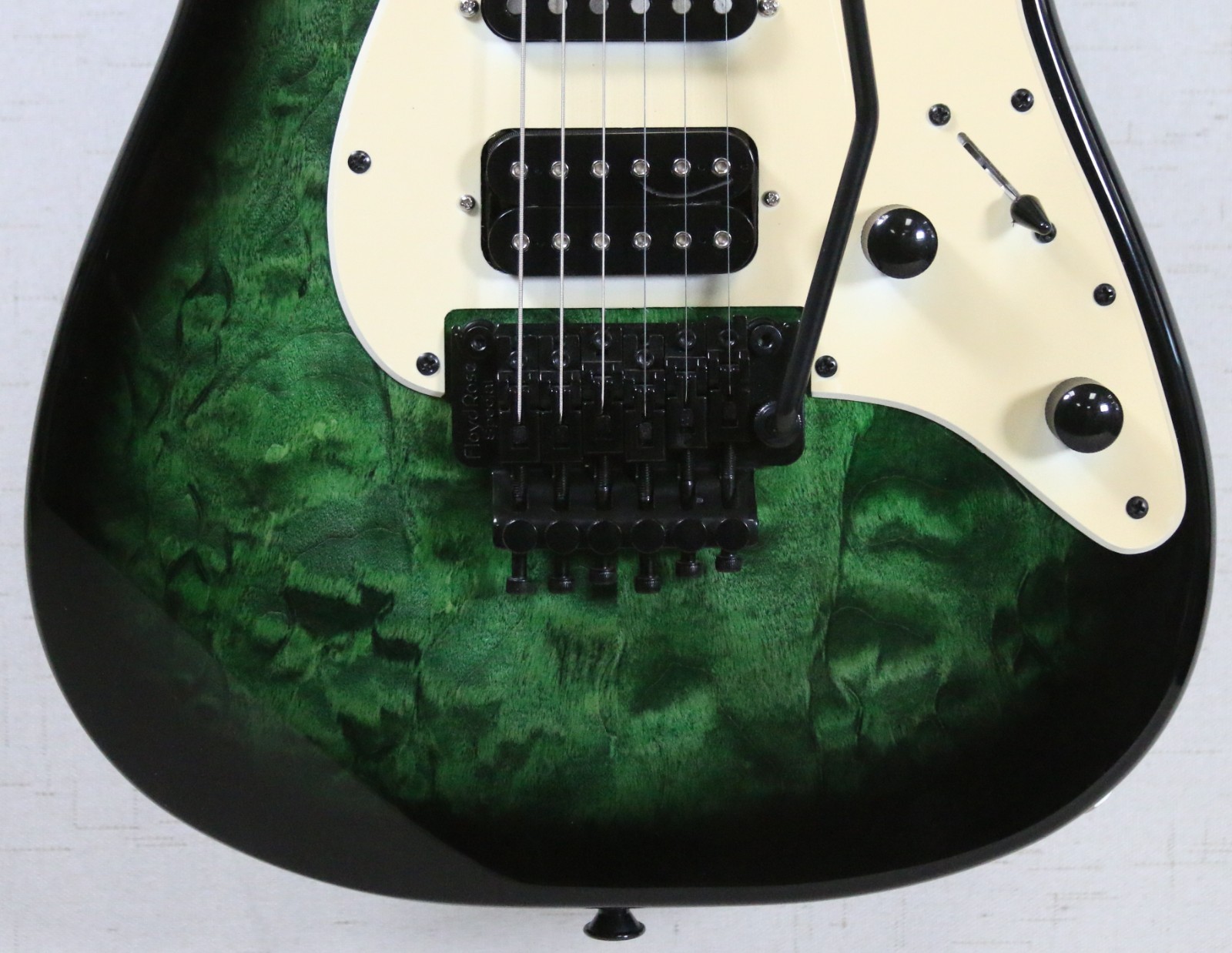 Jackson X Series Signature Adrian Smith SDXQ Electric Guitar Transparent Green