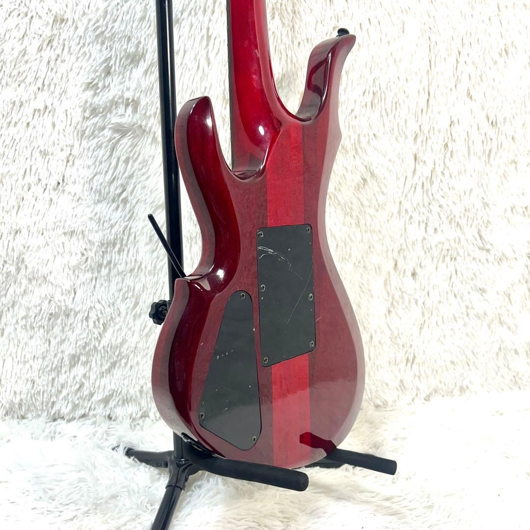 Grass Roots G-NH-70 Nightmare Deep Red Ash Electric Guitar Used Product