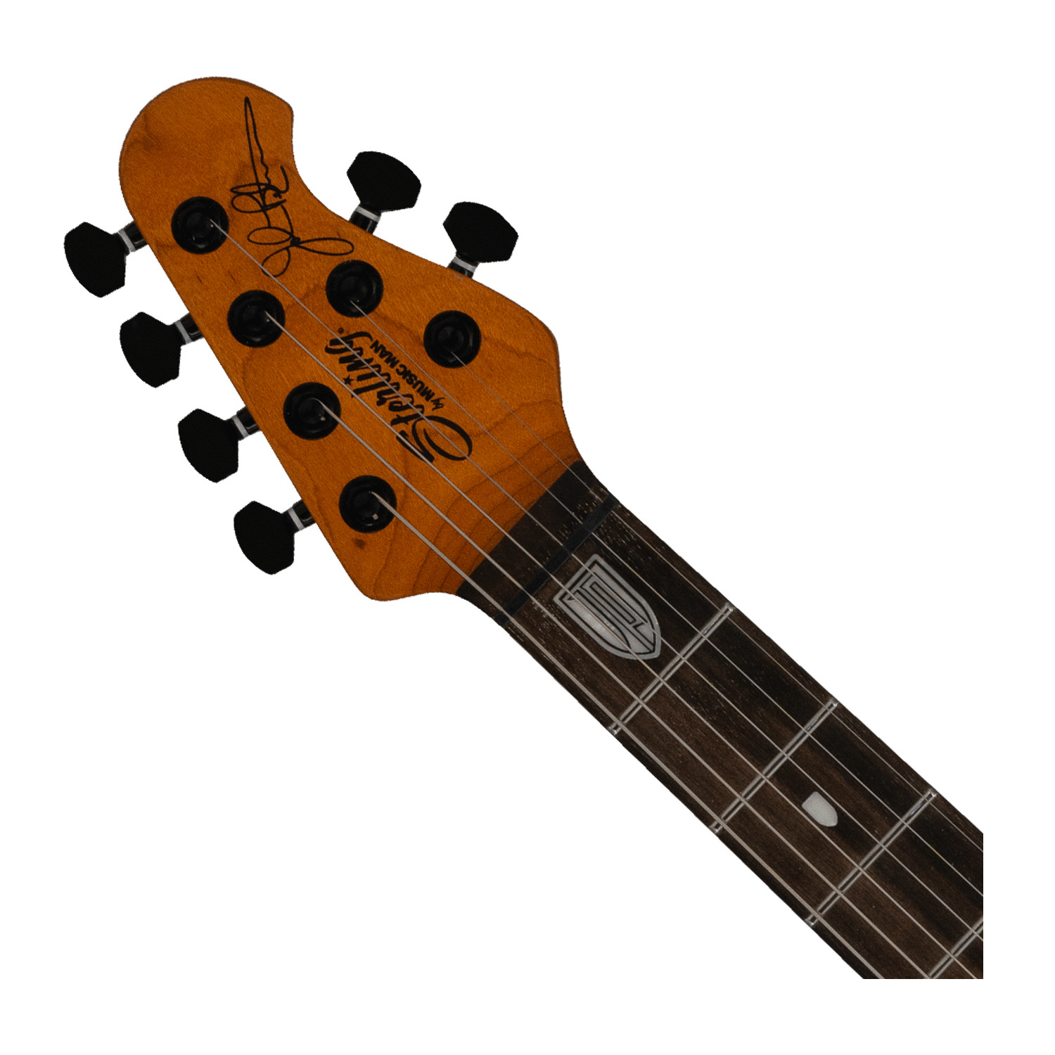 Sterling by Music Man JP150 DiMarzio Flame Maple Electric Guitar – Purple Nebula