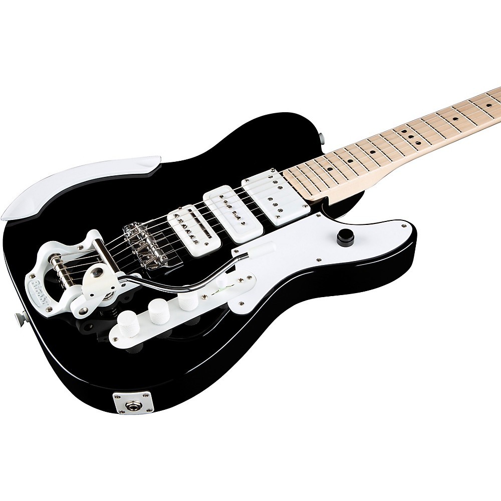 Fender Jack White Triplecaster Telecaster Electric Guitar Black