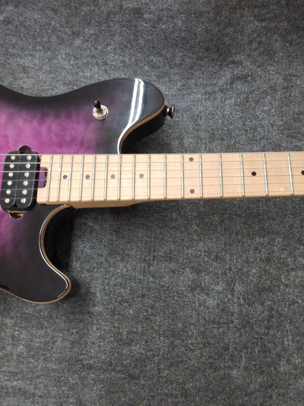 EVH Wolfgang Quilt Maple 6-String Electric Guitar – Northern Lights