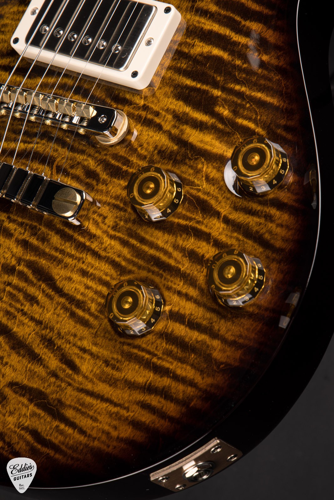 PRS McCarty 594 Singlecut – Black Gold Wraparound Burst