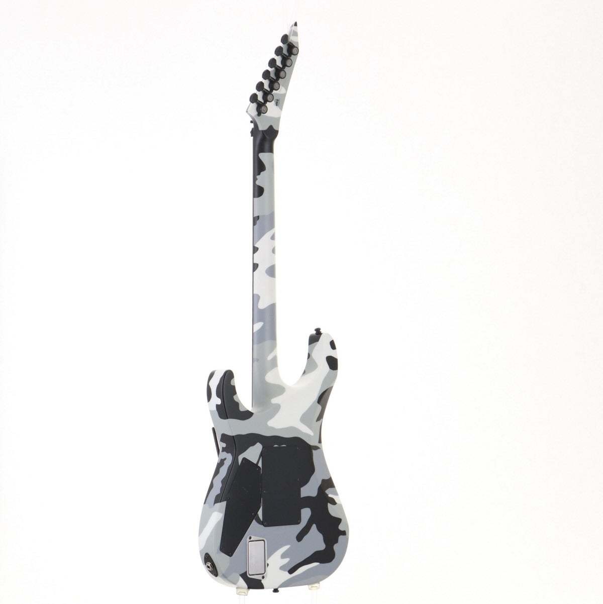 ESP E-II M-II Neck Thru Urban Camo EMG 81 Floyd Rose Japan Used