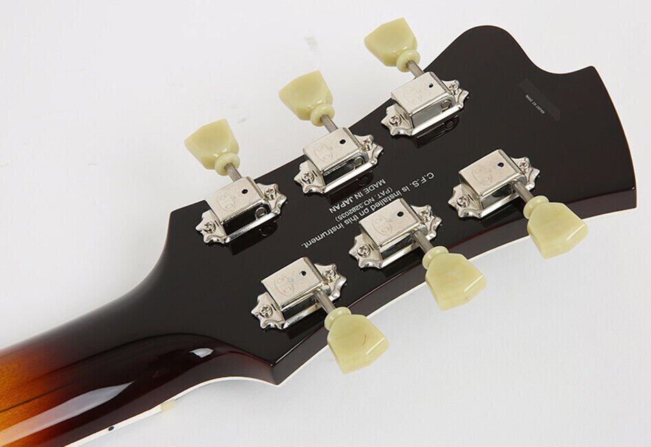 Fujigen Masterfield Archtop Hollow Body Electric Guitar MFA-HH Sunburst