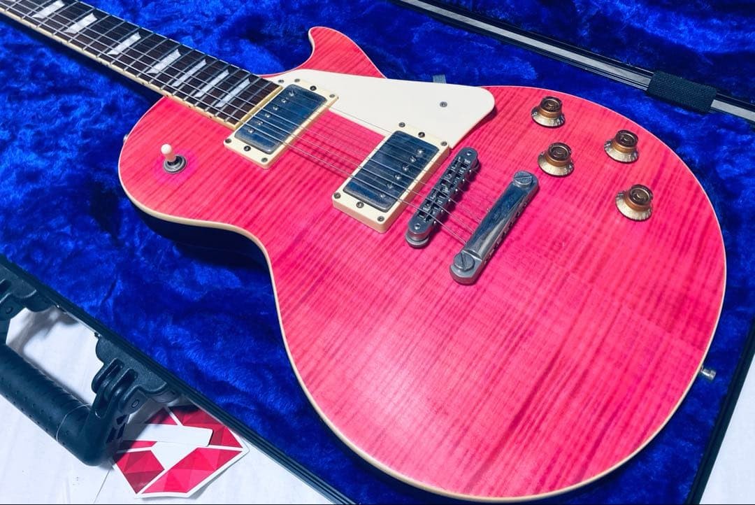 Burny Super Grade Les Paul Pink Safe Packing!