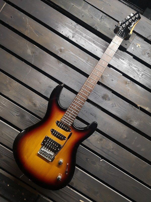 Washburn RX10 VSB Electric Guitar Sunburst H-S-S Strat Style 648mm Scale