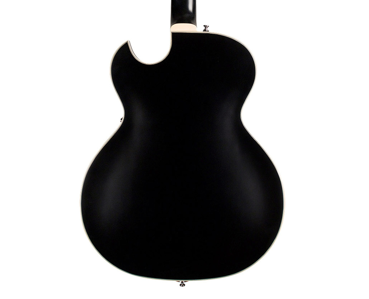 Guild Starfire I Jet 90 Semi-Hollow Guitar w/GVT – Black Satin – Open Box