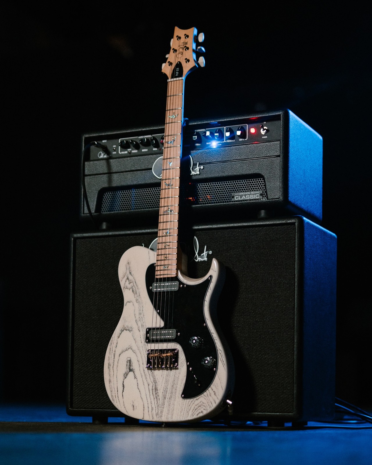PRS SE NF 53 White Doghair
