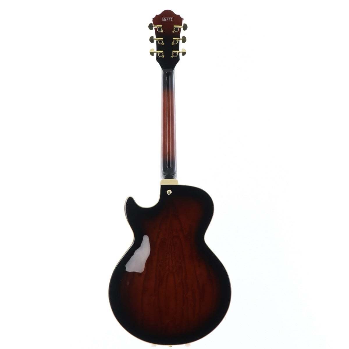 Ibanez AG95QA Artcore Expressionist Full Hollow Acoustic Dark Brown Sunburst