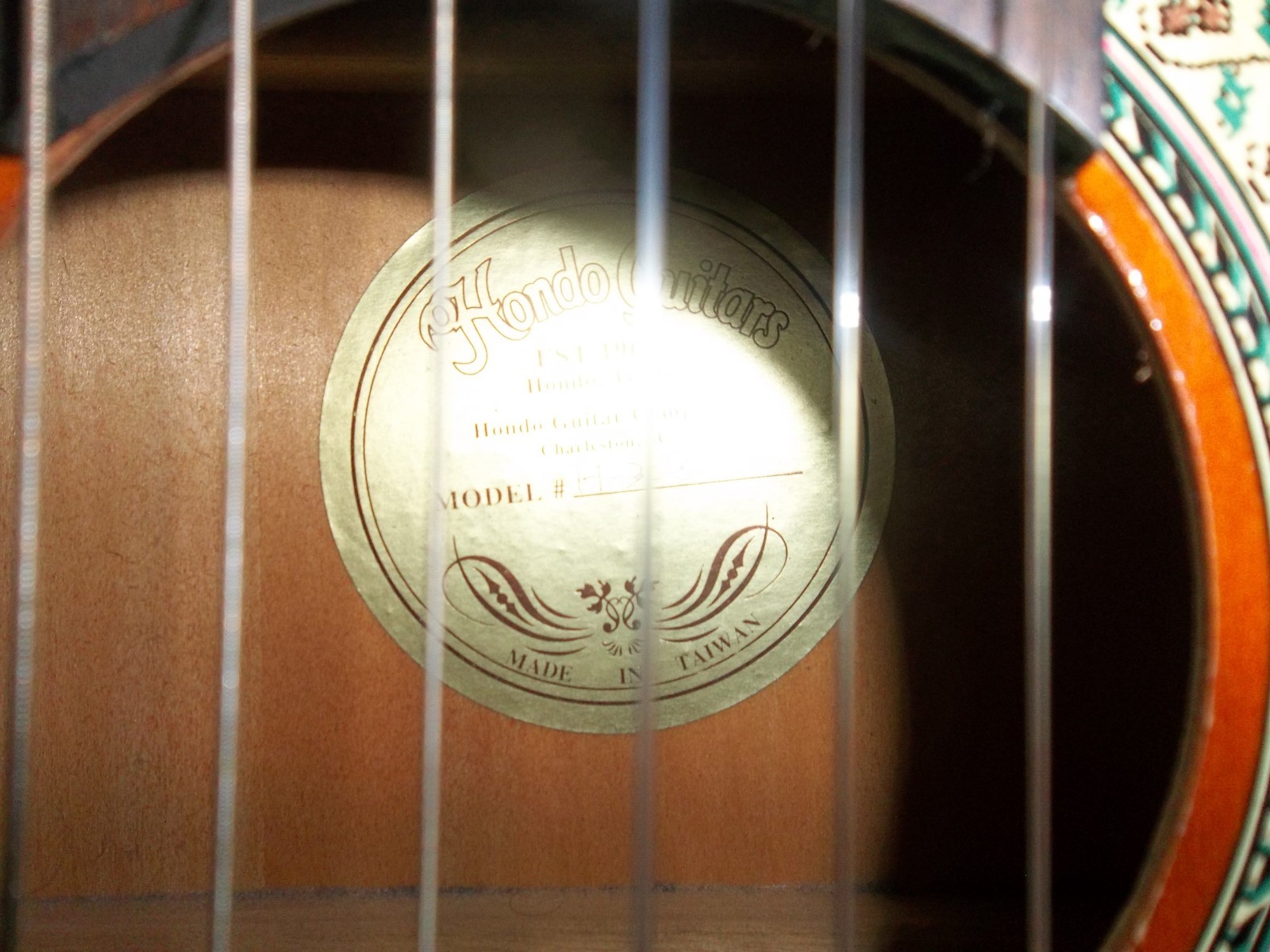 Hondo Acoustic Guitar H-308 Made in Taiwan Classic – Used